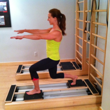 Pilates Practice: Three Exercises for the CoreAlign Machine